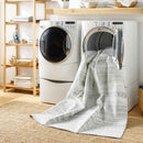 Kennia Global Cream/Light Gray Washable Area Rug
