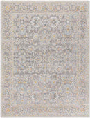 Mekia Traditional Medium Gray Area Rug