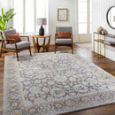 Mekia Traditional Medium Gray Area Rug