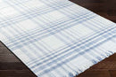 Alessia Cottage Sky Blue/Ivory Area Rug