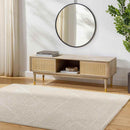 Pietro Global Beige Washable Area Rug