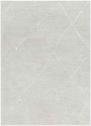 Pietro Global Light Slate Washable Area Rug