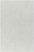 Pietro Global Light Slate Washable Area Rug