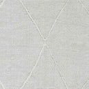 Pietro Global Light Slate Washable Area Rug