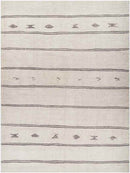 Rivi Global Beige/Dark Brown Area Rug - Becki Owens x Livabliss