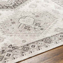 Kenja Traditional Dark Brown/Ivory Area Rug
