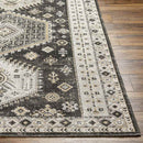 Kenja Traditional Medium Gray/Ivory Area Rug