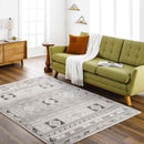 Keara Global Taupe/Ivory Area Rug