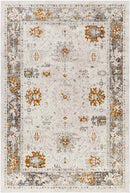Jarin Traditional Burnt Orange/Taupe Area Rug