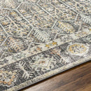 Joylynn Traditional Black/Burnt Orange Area Rug