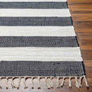 Kirby Modern Black Area Rug