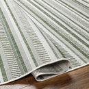 Pau Global Moss Green Area Rug