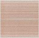 Antibes Global Coral/White Area Rug