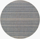 Antibes Global Navy Blue/Beige Area Rug