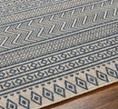 Antibes Global Navy Blue/Beige Area Rug
