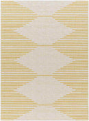 Okswerd Global Saffron/Gray Area Rug