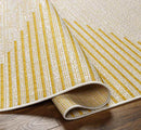 Okswerd Global Saffron/Gray Area Rug