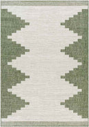Wolfheze Global Olive/Gray Area Rug
