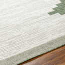 Wolfheze Global Olive/Gray Area Rug