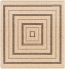 Emiko Cottage Beige/Black Area Rug