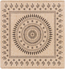Niya Cottage Beige/Black Area Rug
