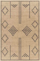 Courtnee Cottage Pecan/Dark Gray Washable Area Rug