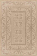 Tenequa Cottage Pecan/Brown Washable Area Rug
