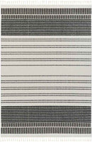 Nicholaus Cottage Black/Ivory Area Rug