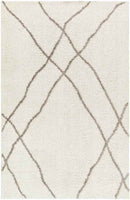 Georgette Global Beige/Dark Brown Area Rug