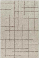 Lyndy Modern Light Brown Area Rug