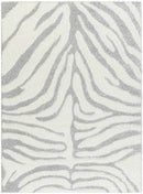 Delonte Modern Light Gray/Cream Area Rug