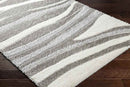 Nabila Modern Dark Brown/Gray Area Rug