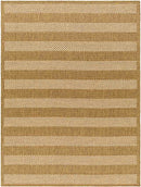 Victorio Modern Brown/White Area Rug
