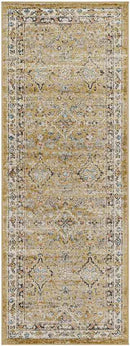 Jerime Traditional Amber Area Rug