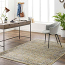Jerime Traditional Amber Area Rug