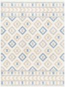 Shatora Modern Denim/Brown Area Rug