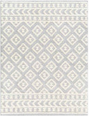 Shatora Modern Light Gray Area Rug