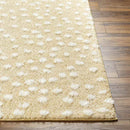 Nyisha Modern Saffron/Ivory Area Rug