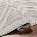Yousef Modern Silver Gray Area Rug