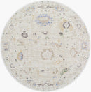 Jamena Traditional Beige Area Rug