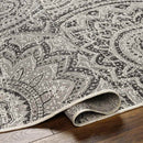 Tiffine Cottage Black/Cream Area Rug