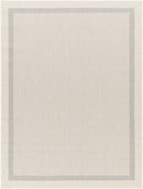Wenceslao Modern Light Gray/Cream Area Rug