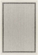 Wenceslao Modern Black/Cream Area Rug