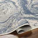 Dalvin Modern Navy/Beige Area Rug