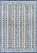Dathan Cottage Navy/Beige Area Rug