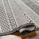 Charle Modern Black/Beige Area Rug