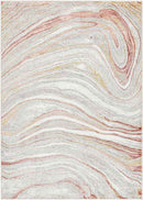 Glendy Modern Coral/Beige Area Rug