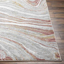 Glendy Modern Coral/Beige Area Rug