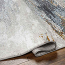Hila Modern Sky Blue/Off-White Area Rug