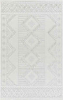 Chandell Modern Light Gray/Ivory Area Rug